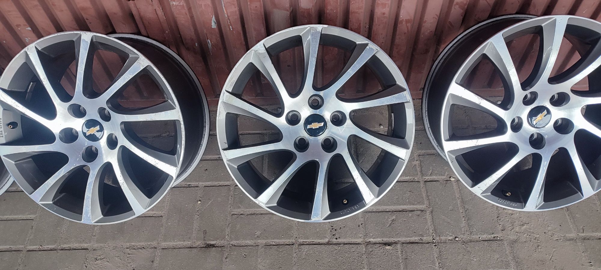 Alufelgi irmscher 18" 5x115 8J ET46 bicolor opel chevrolet