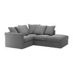 Zestaw Pokryć GRONLID, Ljungen średnio szary, Ikea