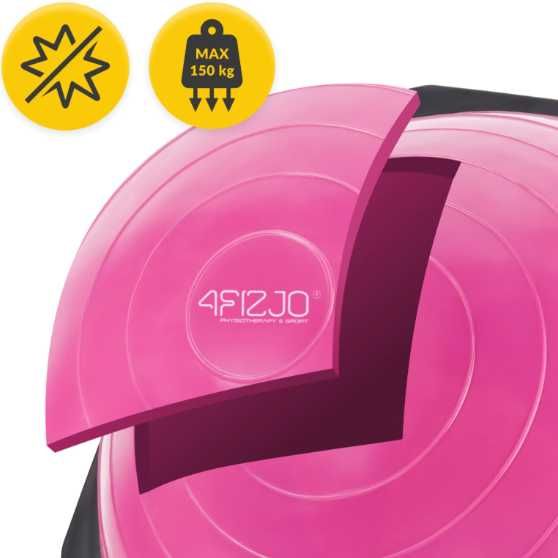 Półpiłka Piłka do balansowania 4fizjo Balance Ball 60cm 4FIZJO POMPKA