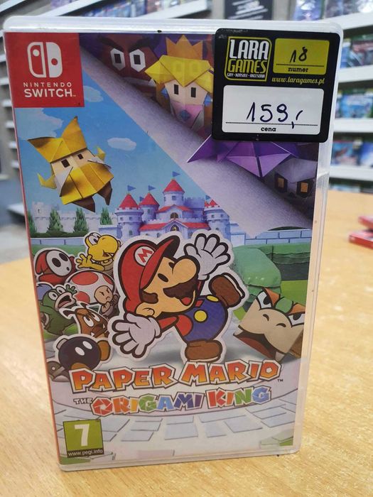 Paper Mario The Origami King Switch Nintendo Skup/Sprzedaż/ Lara Games
