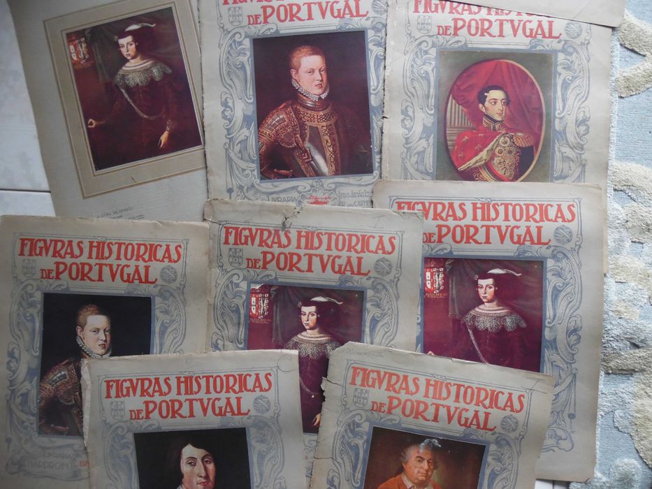 Lote de 11 impressões antigas tipo posters