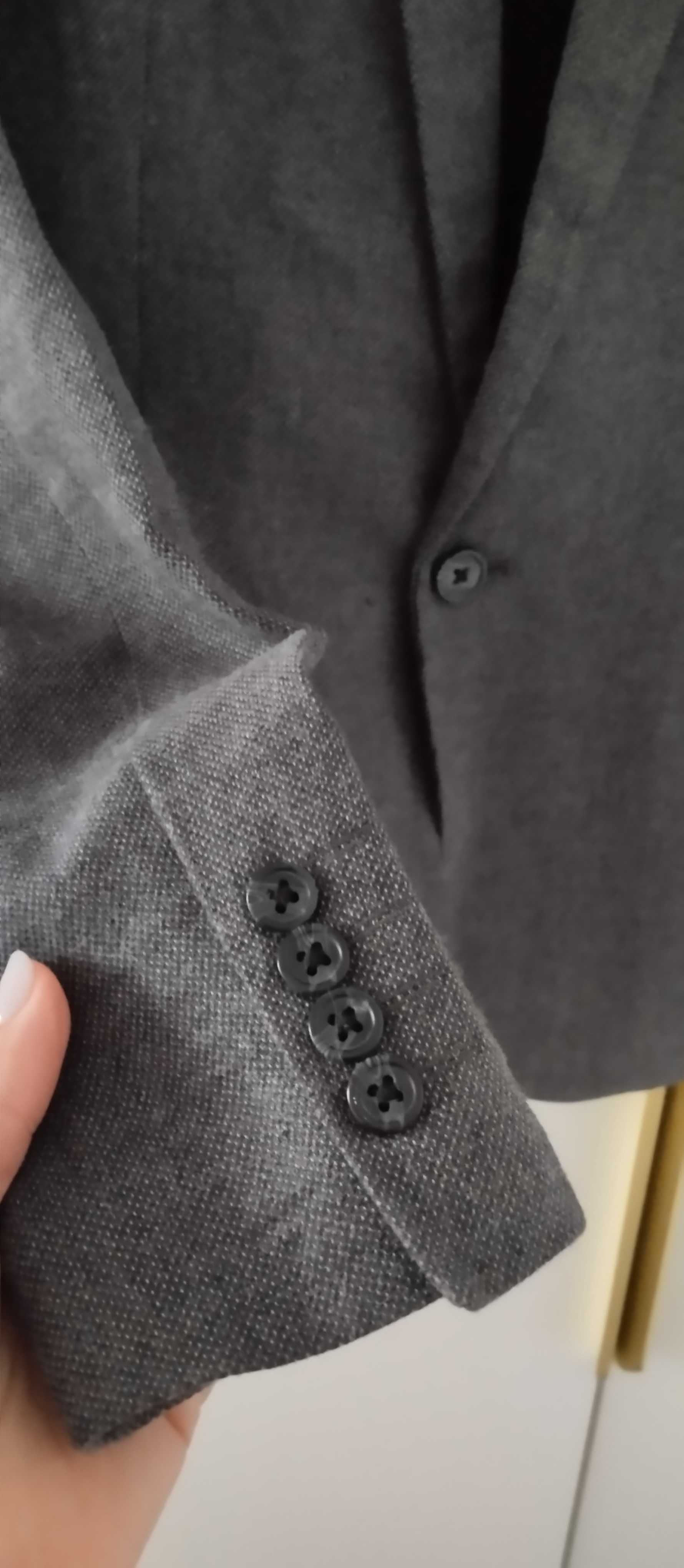 Marynarka elegancka dla chłopca szara 140/146 H&M