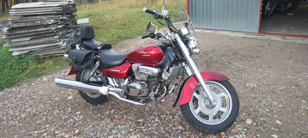 Sprzedam mój  Hyosung Aquila GV125 rok 2007.
