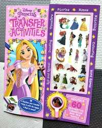 Disney Princess Transfer Activities naklejki transferowe po angielsku