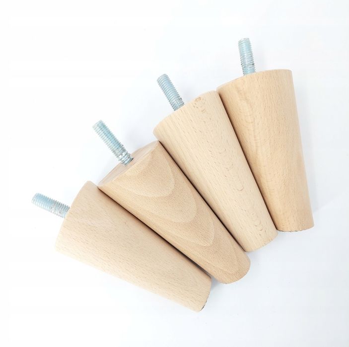 Nóżki meblowe drewniane Ipea