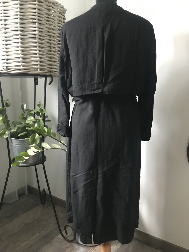 Trencz płaszcz damski H&M czarny