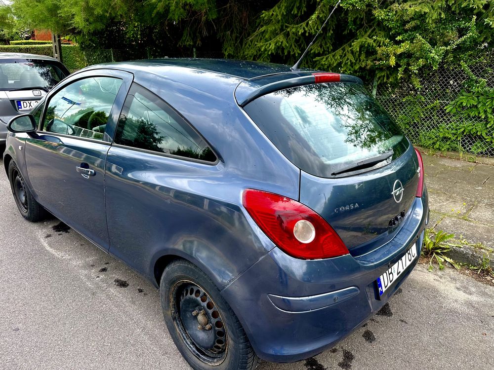 Opel corsa 1.3d 141 tys km końcowka 2008r maly przebieg klima !