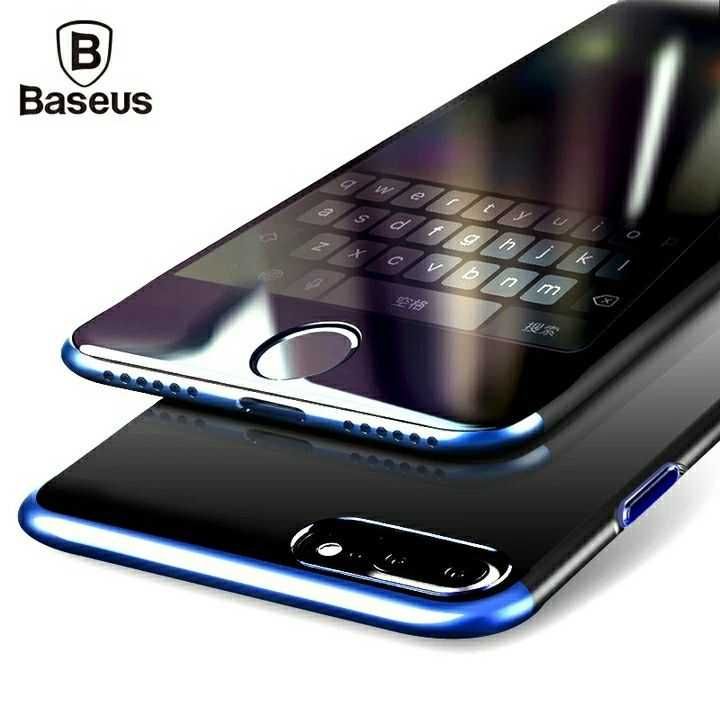 Capa iPhone 8Plus 7Plus + Película  Marca BASEUS Original NOVAS