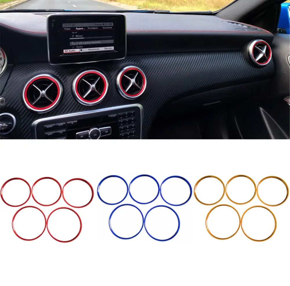 Pack aneis ventilacao mercedes benz