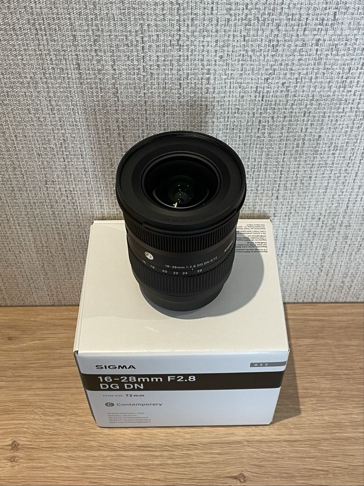 SIGMA 16-28MM F/2.8 DG DN (NOVA)