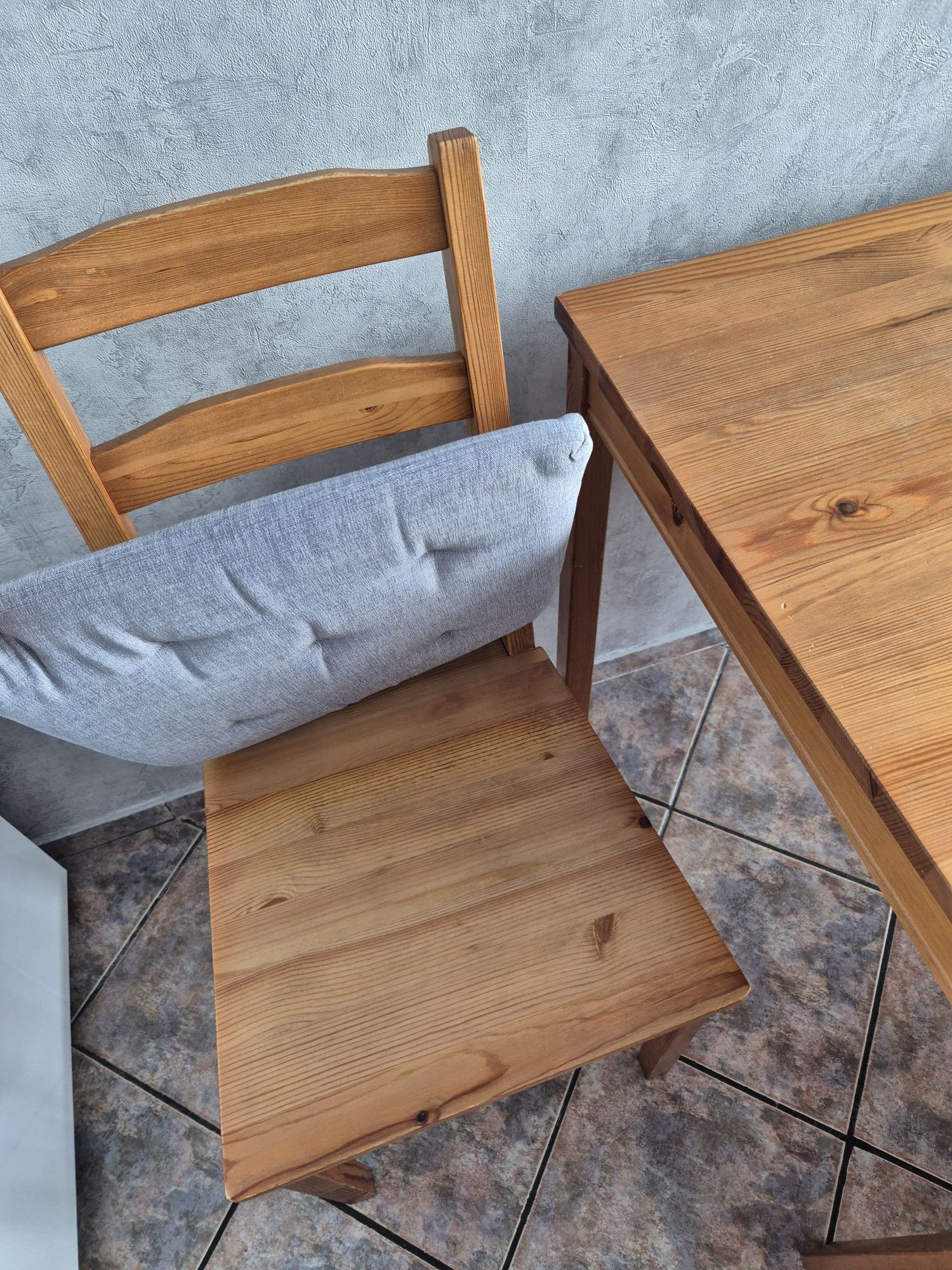 Stół i 4 krzesła Jokmokk Ikea