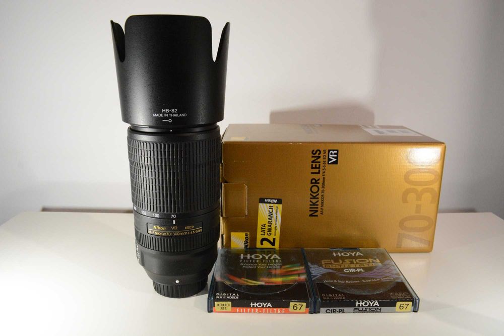 Obiektyw Nikon Nikkor AF P 70-300 F/4.5-5.6E ED VR FX