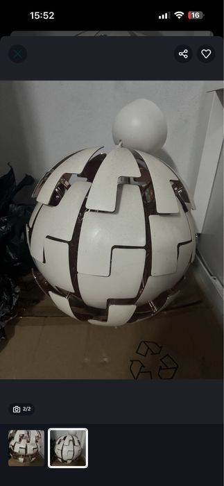 Candeeiro ikeia em bin estado