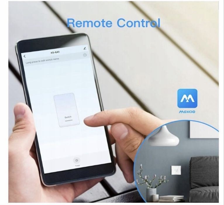 PRZEŁĄCZNIK ŚWIATŁA WiFi Smart AC KS-641 MAXICO Włącznik światła