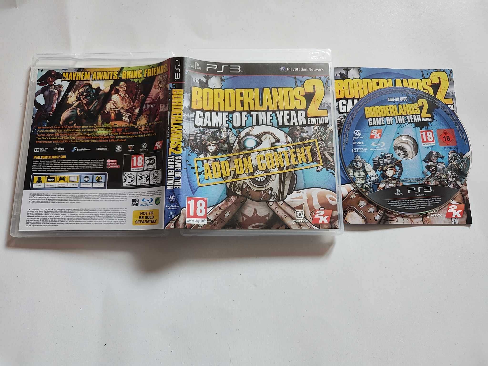 Gra PlayStation PS3 Borderlands 2 Add-on content