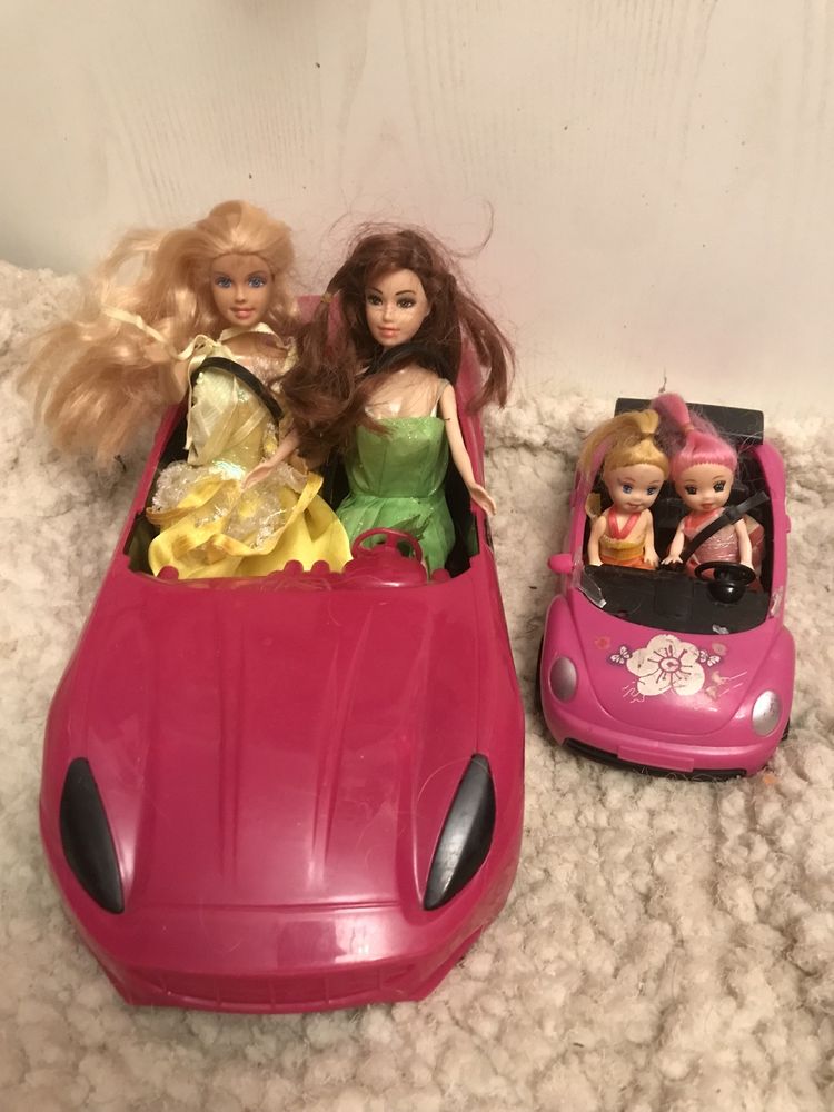 Машины для кукол и куклы