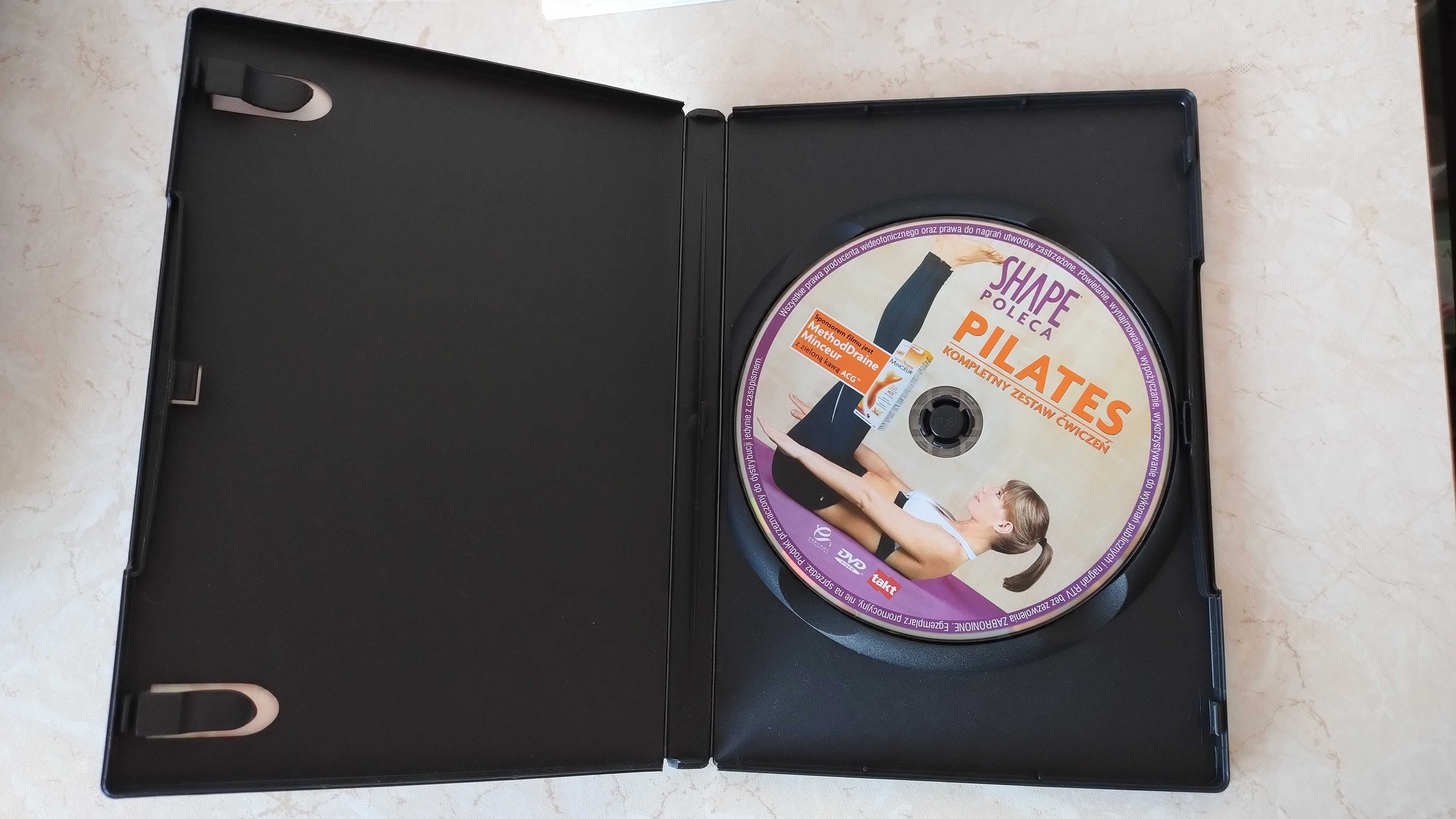 Pilates kompletny zestaw ćwiczeń DVD