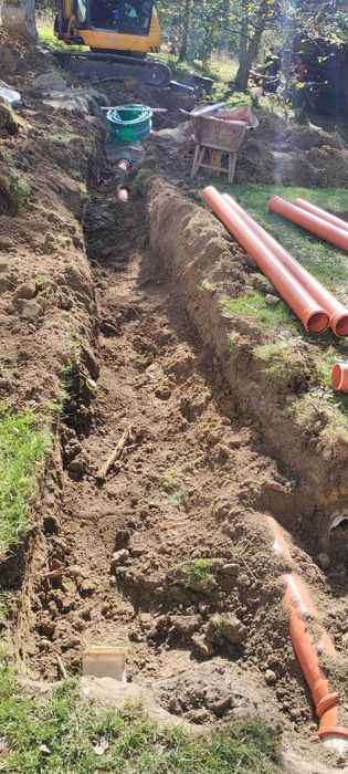 Przydomowa oczyszczalnia ścieków Delfin PRO 6 montaż