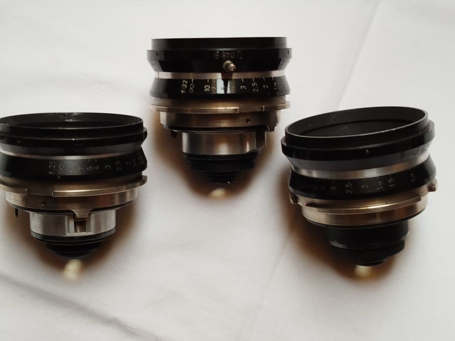 3 Obiektywy COOKE SPEED PANCH seria 2 i 3