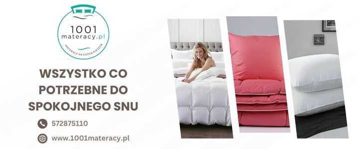 Kołdra puchowa 100% puchu gęsiego, 160x200 waga 3000g