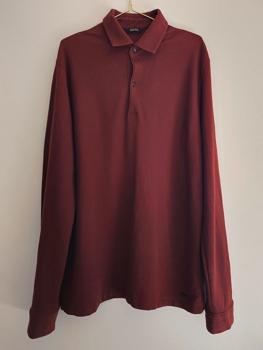 Bluzka z długim rękawem Massimo Dutti z domieszką wełny rozmiar L