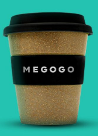 Брендований бамбуковий стакан MEGOGO