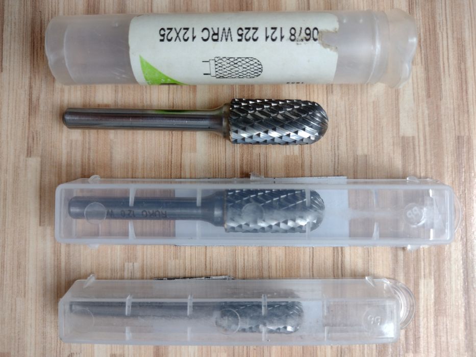 Ruko Frez trzpieniowy do metalu komplet 3 sztuk