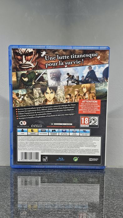 Attack on Titan A.O.T. PS4 Wings of Freedom Ataque aos Titãs Anime