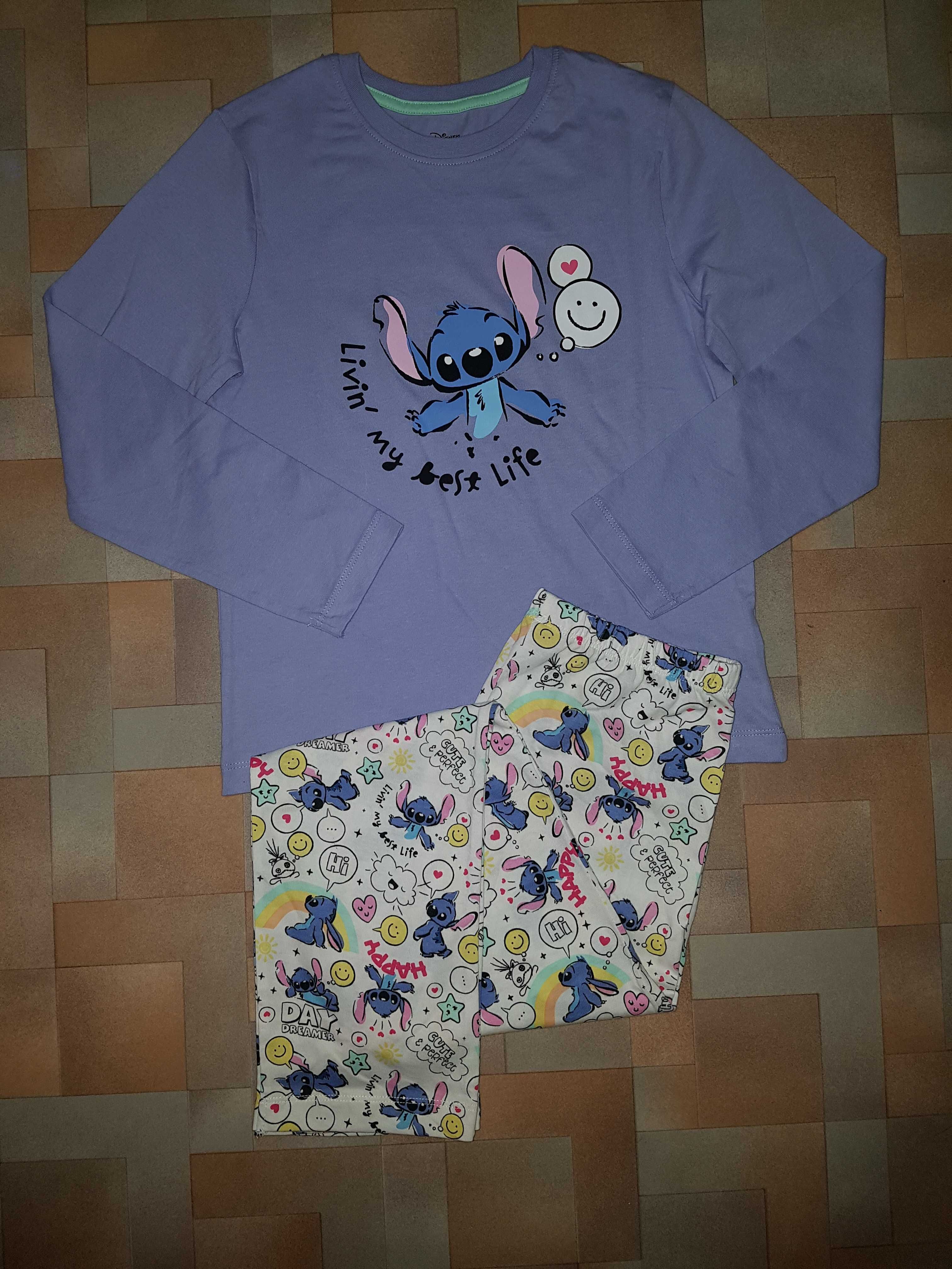 Очень красивая пижама котон Disney Стич, Stitch 7-8 л 128 см