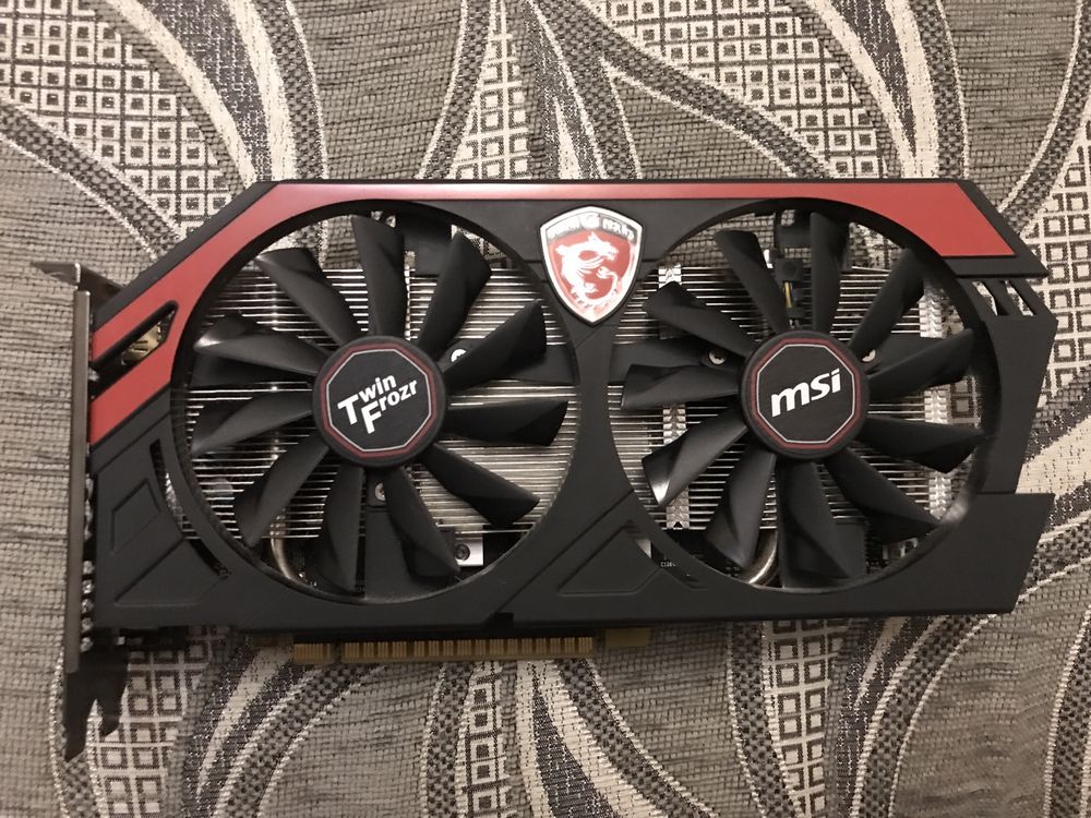 Видеокарта nVIDIA MSI GTX 750Ti 2Gb DC (N750Ti TF 2GD5/DC]