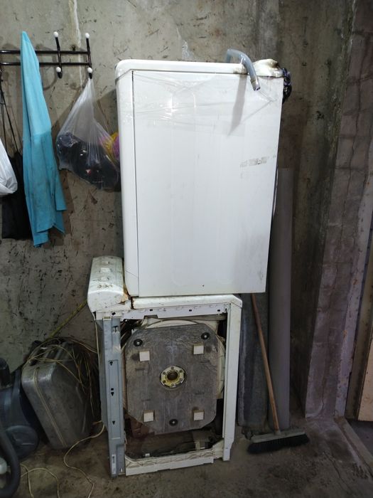 Бак двигатель клапаны З/Ч стиральной машины