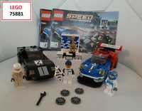LEGO Speed Champions: 75881; 75878; 75899; 75893; 75909; 75908