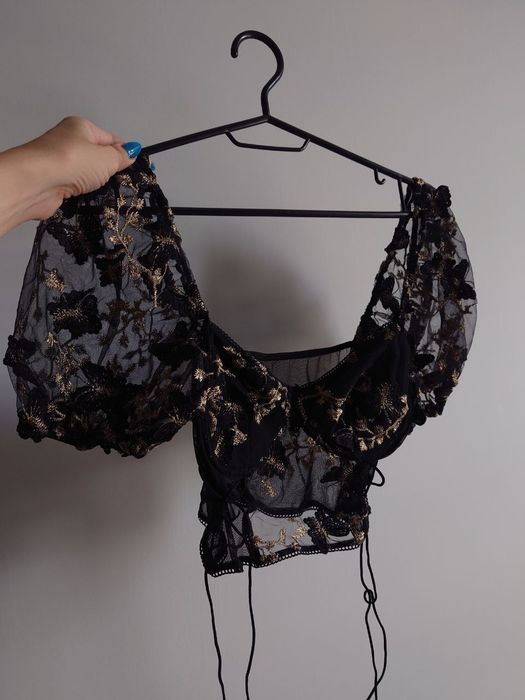 Топ вечірній прозорий