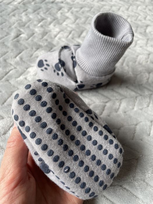 Bawełniane buciki niechodki, r. 18