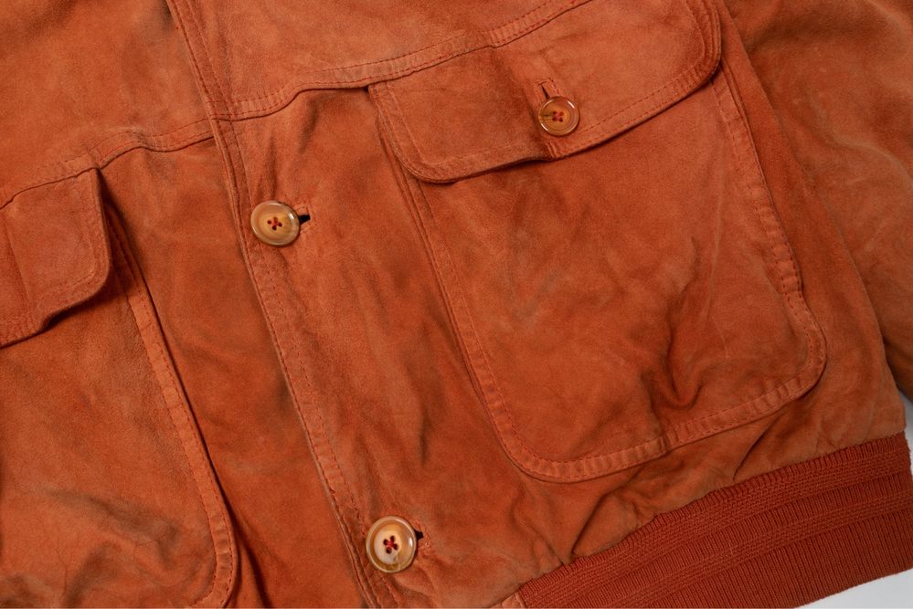 YVES SAINT LAURENT Vintage Leather Bomber   чоловіча шкіряна куртка