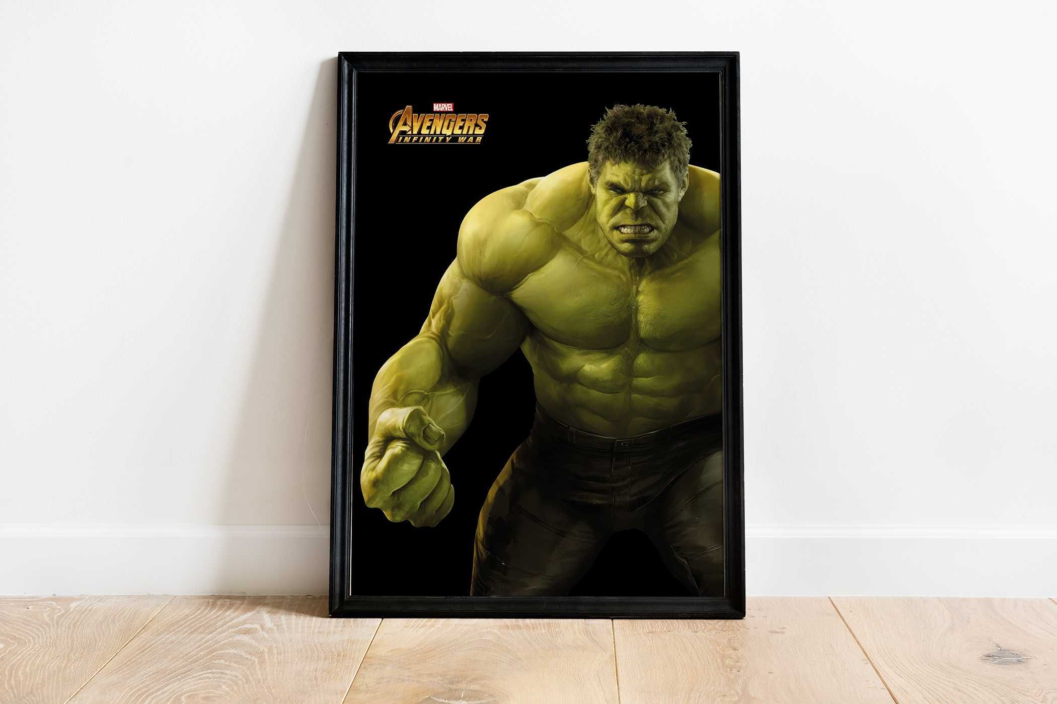 HULK PLAKAT A3 - Avengers, Hulk, Marvel - GRATIS