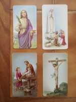 Lote de 39 PAGELAS RELIGIOSAS