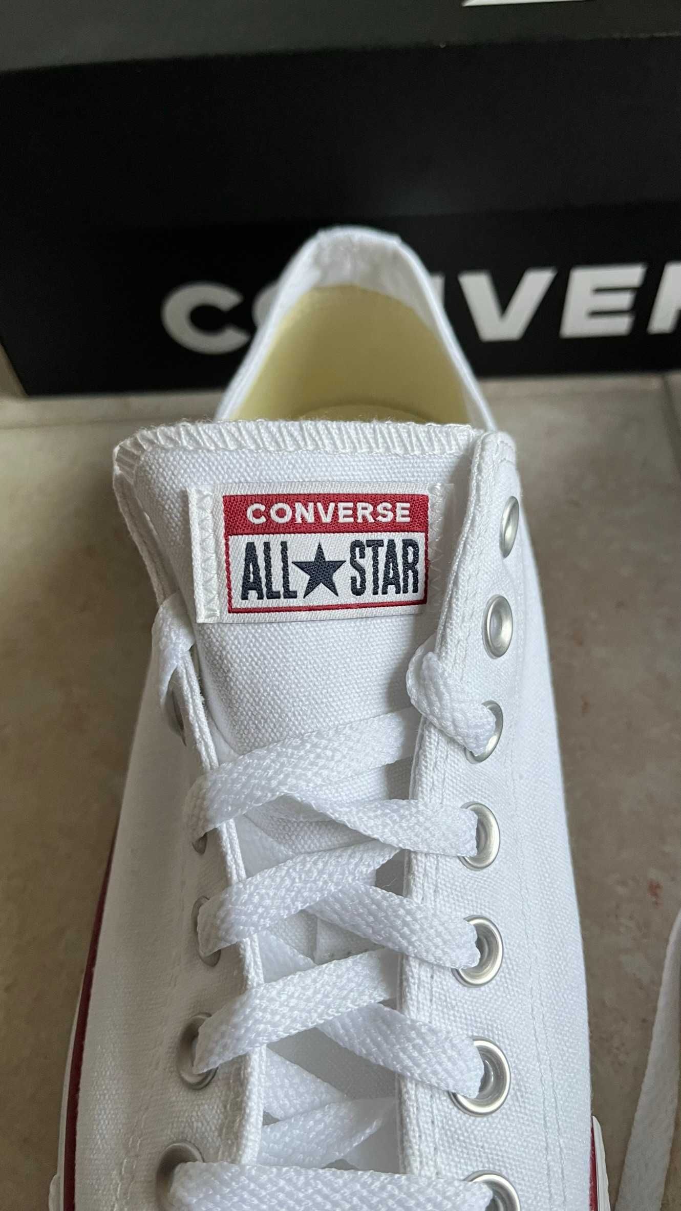 * CONVERSE ALL STAR OX white * R.43 - nowe - oryginalne! UNISEX -