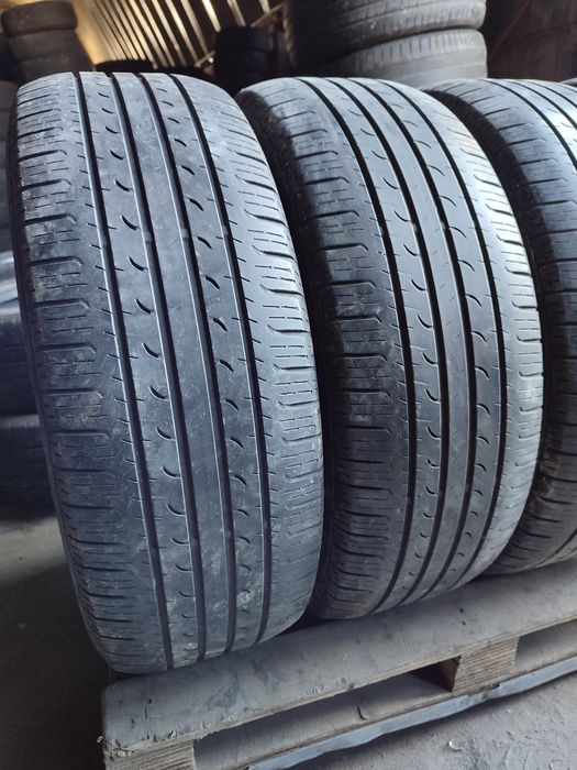 225.55.19 GoodYear 4шт лето БУ склад шины резина из Европы всесезон 55