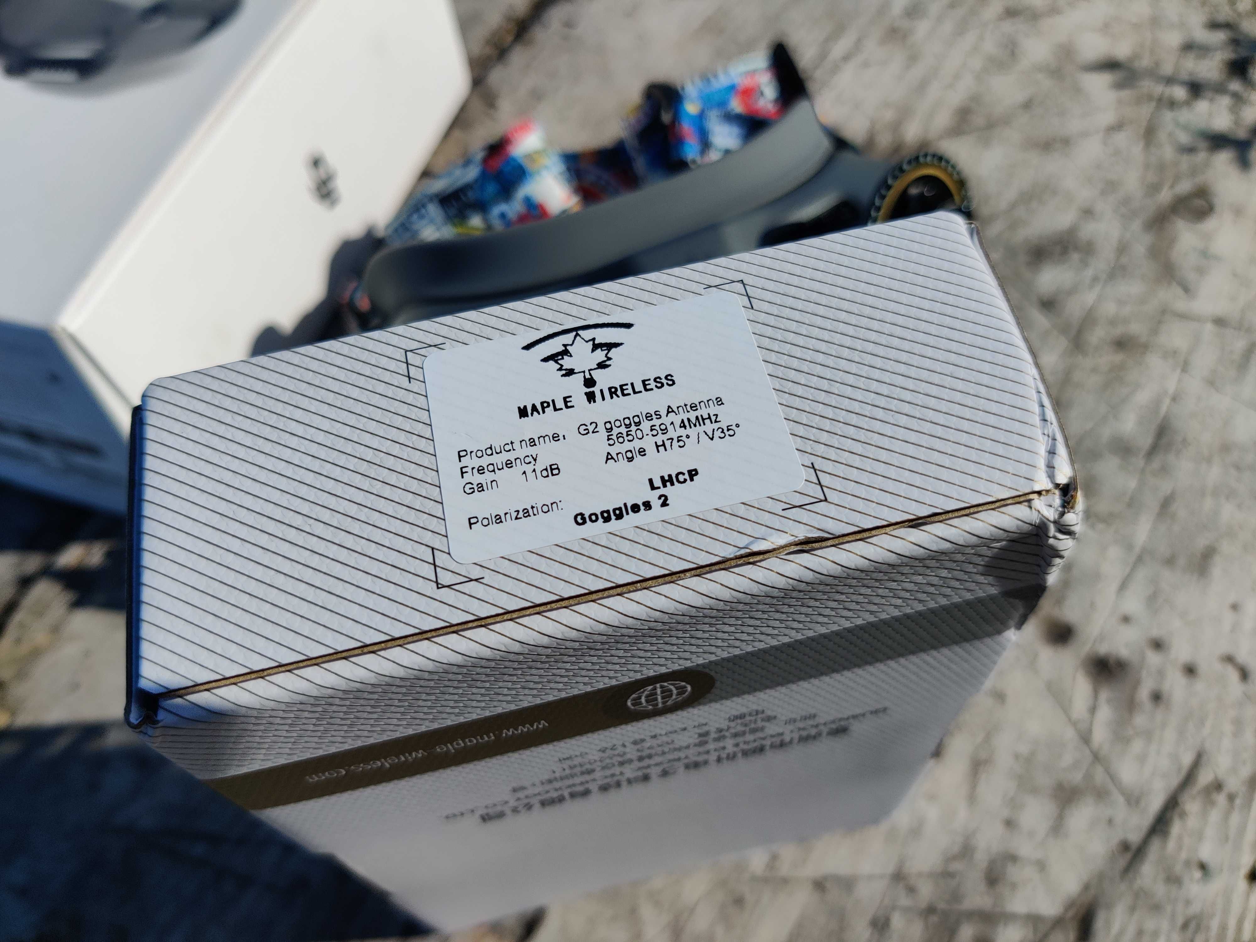 DJI Goggles 2 антена Maple Wireless 5.8G 11dBi LHCP DJI FPV HD antenna