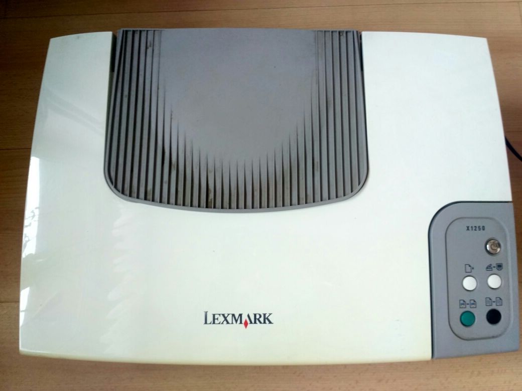 Drukarka Lexmark X1250 z akcesoriami