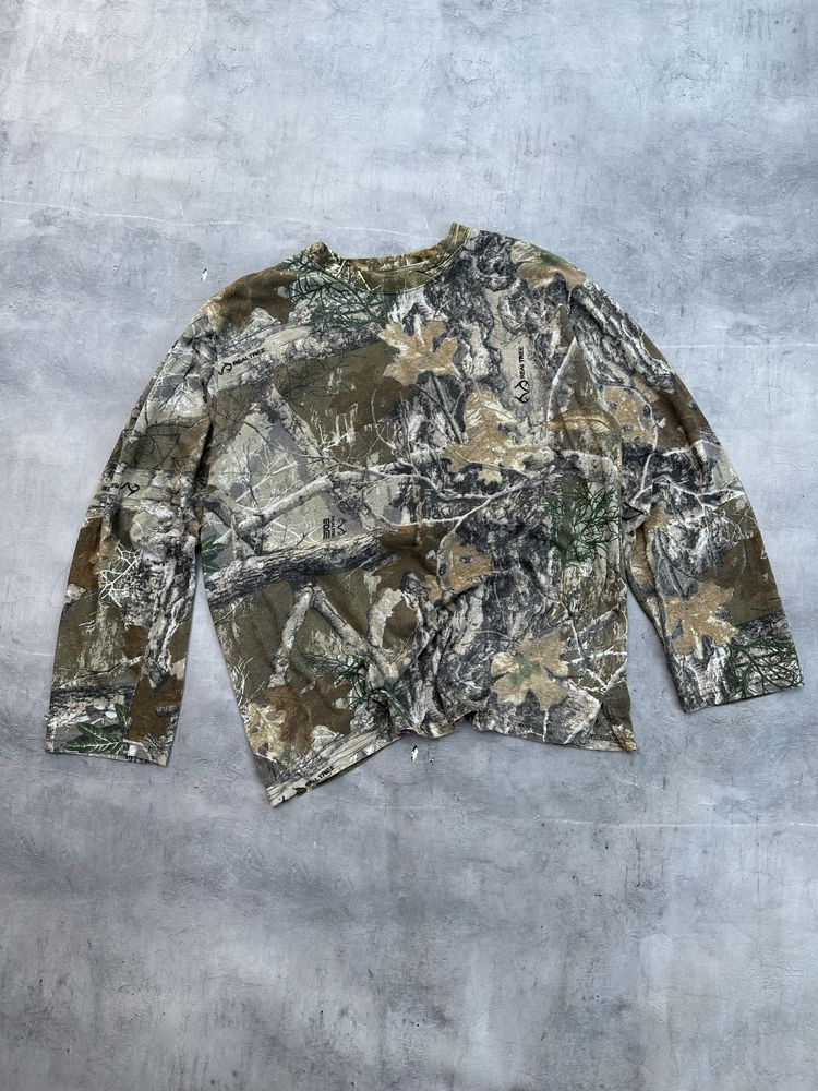 Чоловічий лонг real tree camo  XL розмір