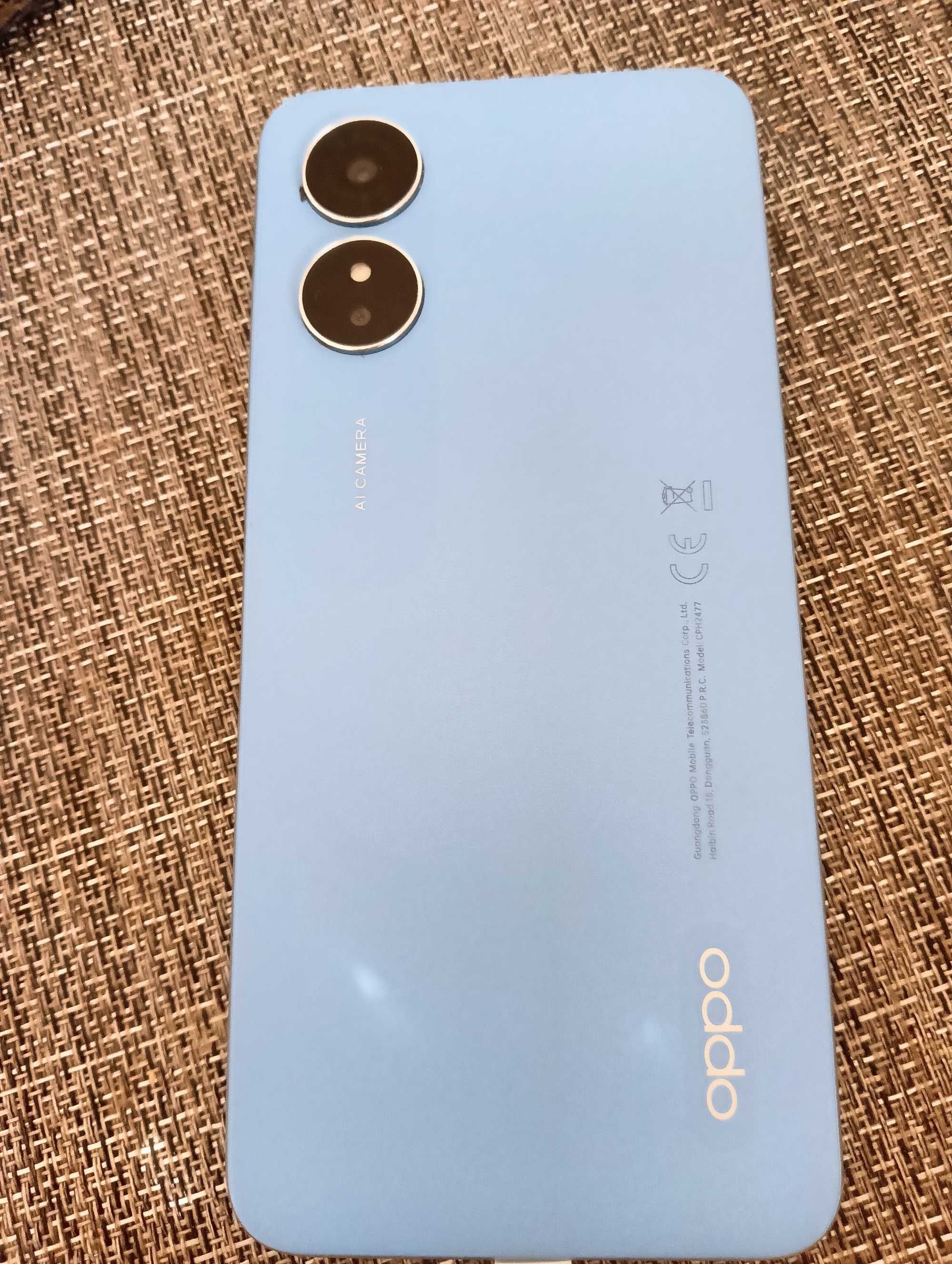 Smartfon OPPO A17 niebieski