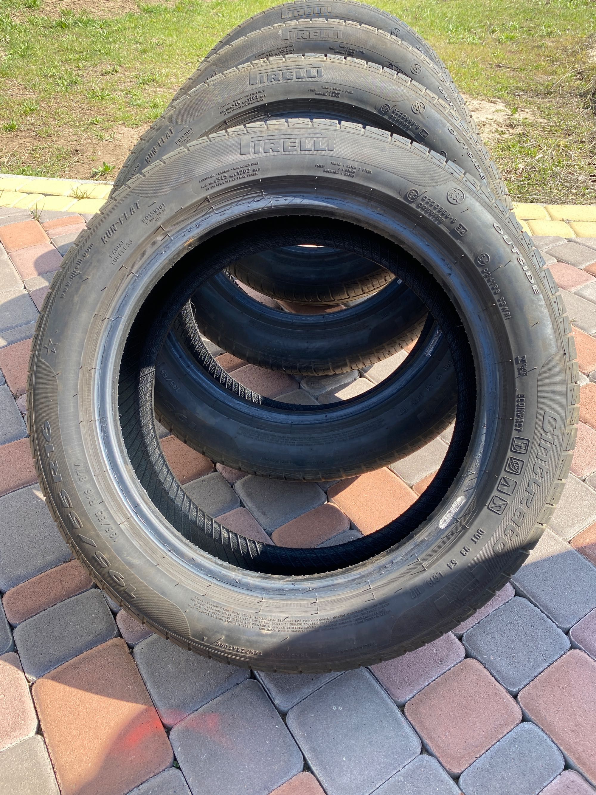 Летние шины Pirelli Cinturato P1 (195/55R16 87V) RUN FLAT™ цена за 2шт