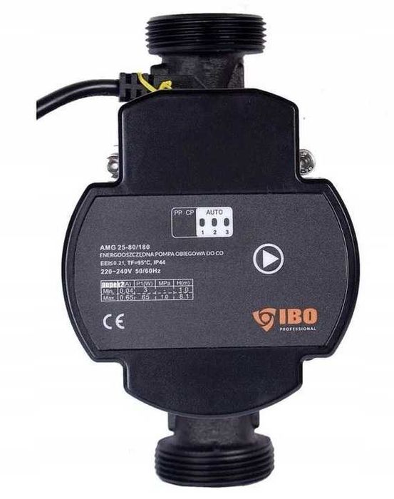 POMPA OBIEGOWA Elektroniczna IBO AMG 25/80/180 PWM + śrubunki