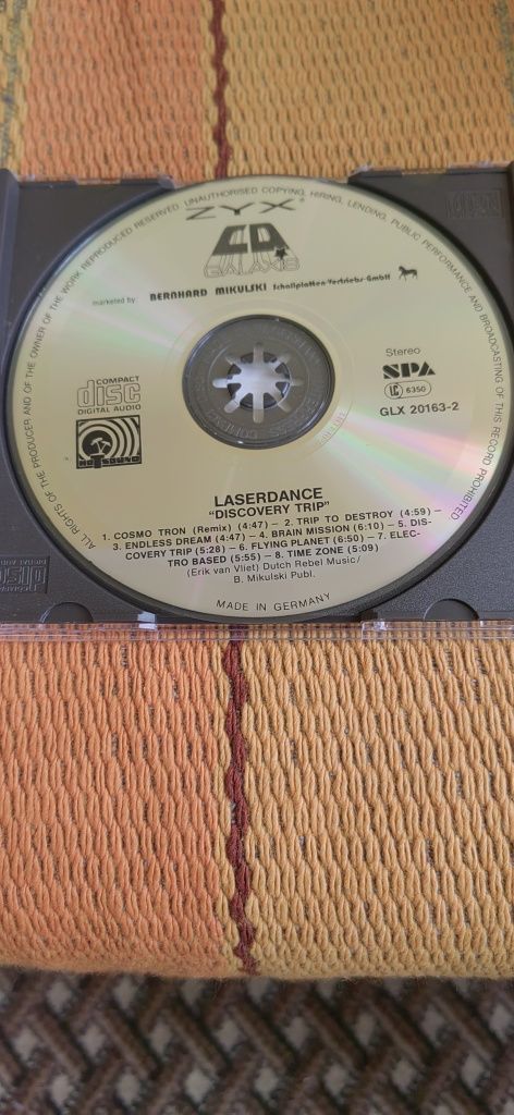 Laserdance - Discovery Trip, album Cd