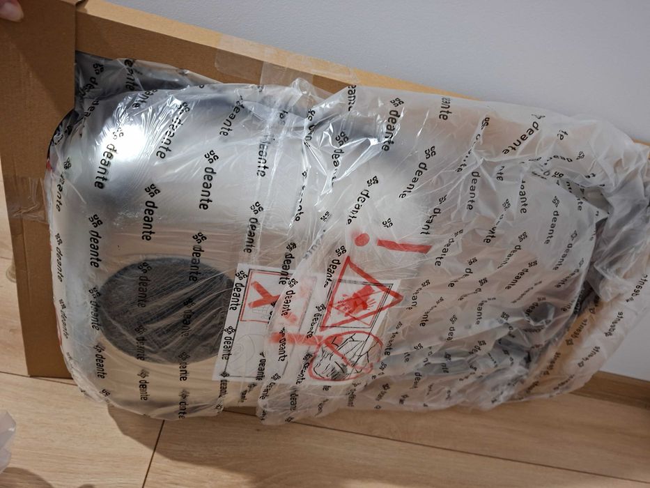 Zlew Deante + syfon + bateria