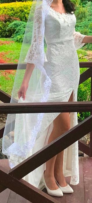 Свадебное платье р.40-42