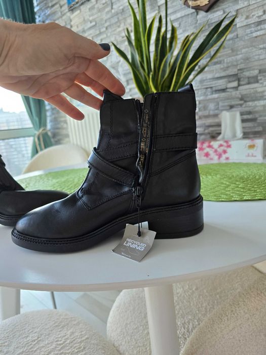 Ботинки женские новые кожа!