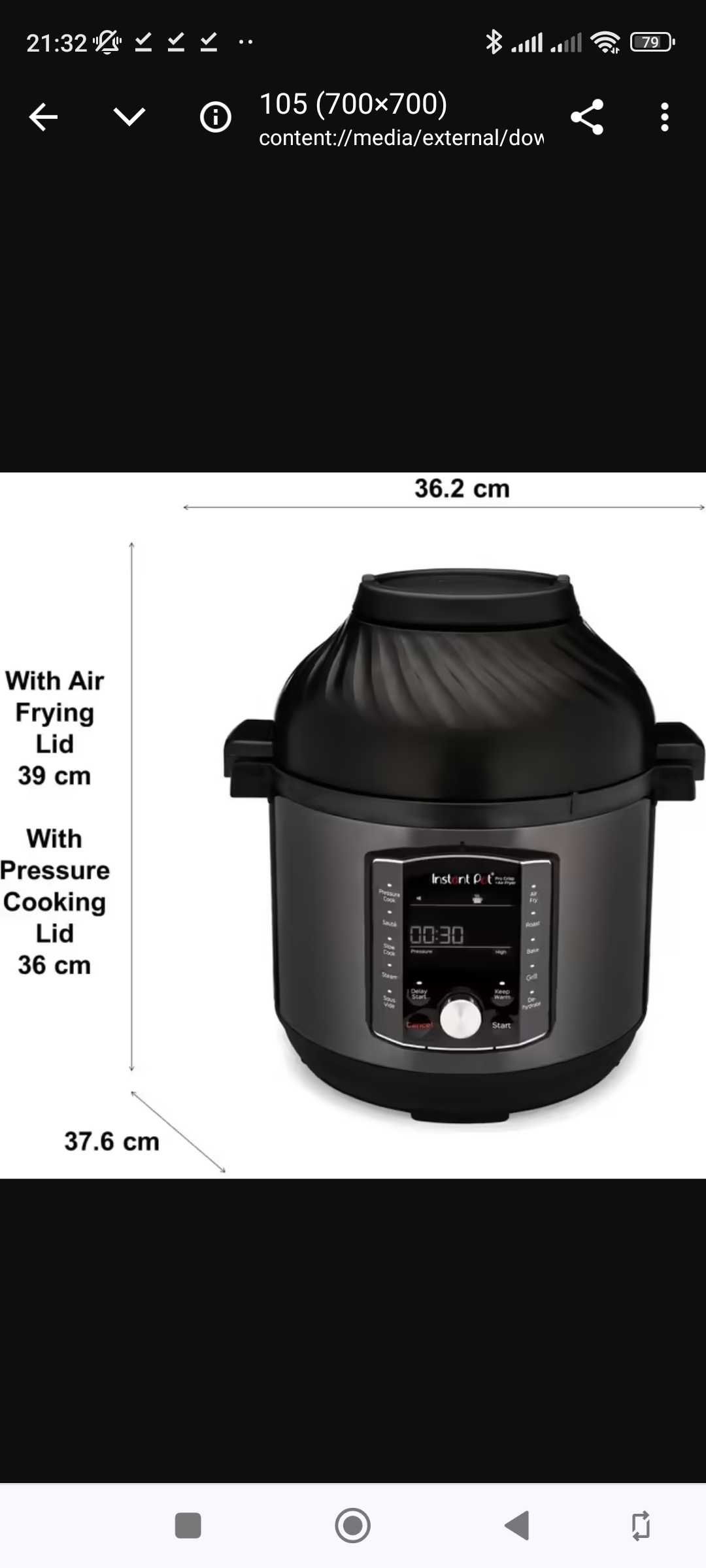 Електрична мультиварка Instant Pot